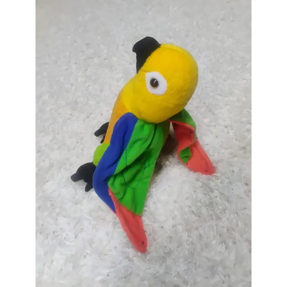 Vintage 1998 Dreamworks Paulie Best Friend Lupe Plush Equity Toys Parrot 8